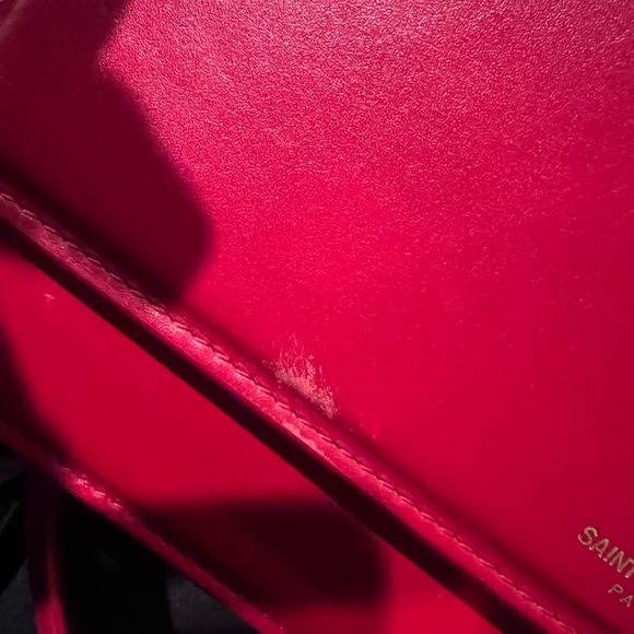 **AUTHENTIC** YSL smooth calfskin Zoe chain bag - Picture 8 of 12